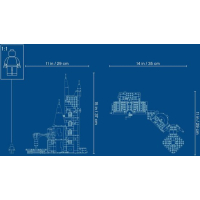 75948 LEGO® Harry Potter Klokkentoren in Hogwarts